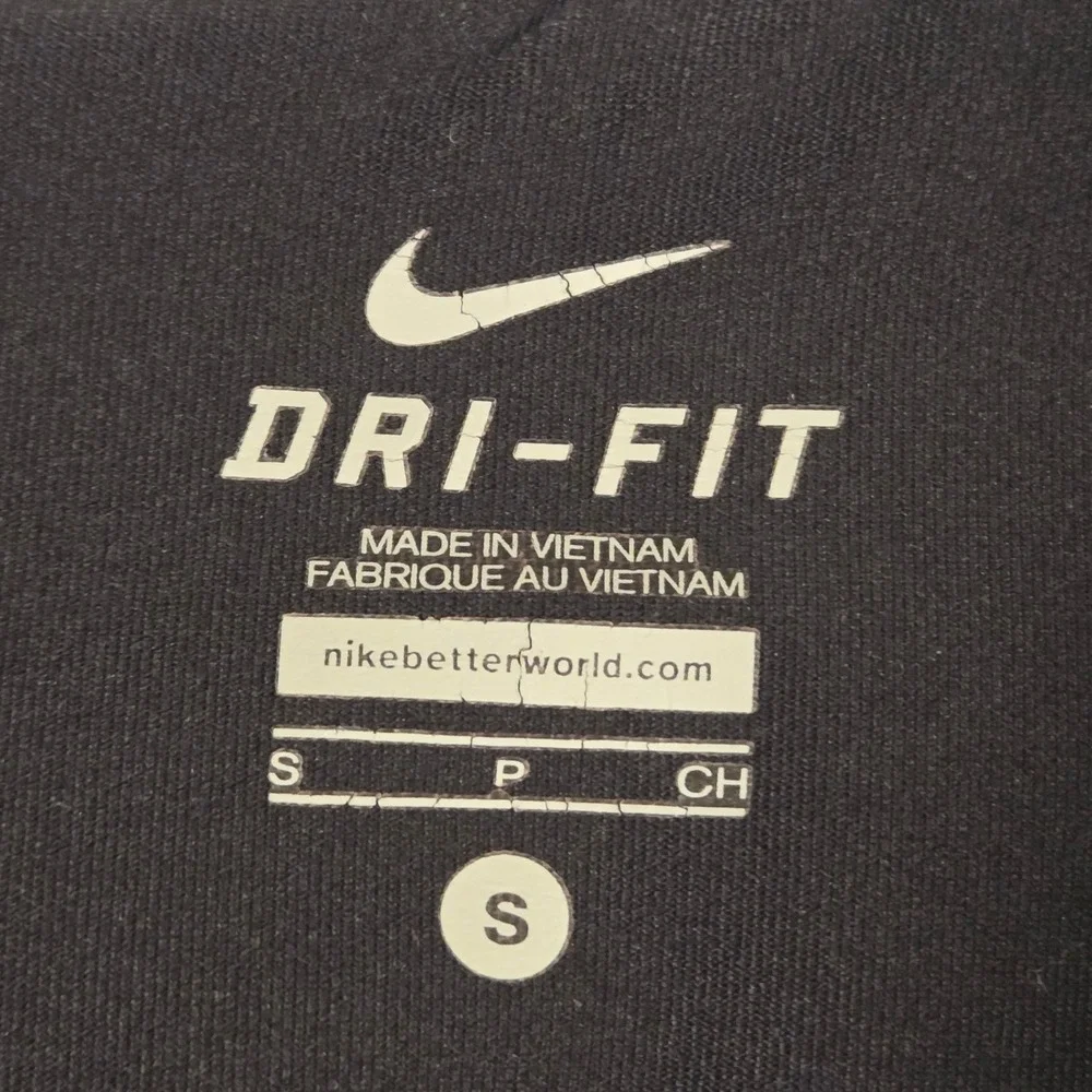 Nike Dri-Fit Women's Pull On Straight Leg Capri Leggings Size S Black